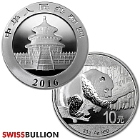 30 Gram 2016 Silver Chinese Panda Coin