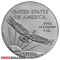 1 Onza 2024 Moneda Águila Americana de Platino