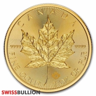 1 Onza Moneda de Oro 'Maple Leaf' 2024