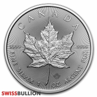 1 Ounce 2024 Canadian Maple Leaf Silver Coin