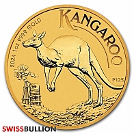 1 Ounce 2024 Kangaroo Gold Coin 