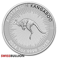 1 Ounce 2024 Silver Kangaroo Coin
