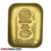 50 Gram Argor Heraeus Cast Gold Bar