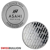 Tube of 20 x 1 Ounce Asahi Silver Round