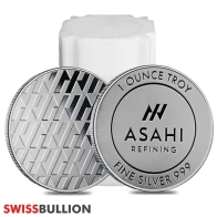 Tubo di 20 x 1 Onza Asahi Argento Tondo