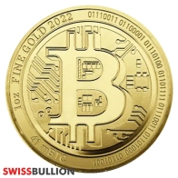 1 Onza de Moneda de Oro Bitcoin - Años Variados