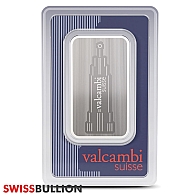 Valcambi Skyline 1 Ounce Silver Bar 