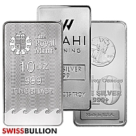 10 Ounce Silver Bar