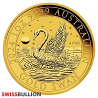 1 Ounce 2024 Australian Swan Gold Coin