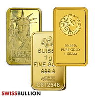 1 Gram Gold Bar