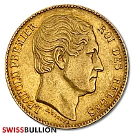 20 Franc Belgian Gold Coin - 5.8 grams