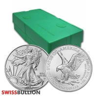 Monster Box, 1 Ounce 2025 Silver American Eagle Coin - 500 Coins