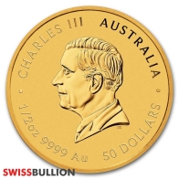2025 Perth Mint 1/2 Ounce Lunar Year of the Snake Gold Coin