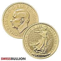 1 Ounce 2025 British Britannia Gold Coin