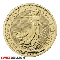 1 Ounce 2025 British Britannia Gold Coin