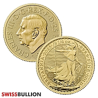 1/4 Ounce 2025 British Britannia Gold Coin