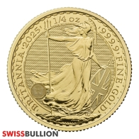 1/4 Ounce 2025 British Britannia Gold Coin