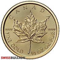 1/4 Ounce 2025 Maple Leaf Gold Coin