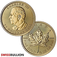  1/2 Ounce 2025 Maple Leaf Gold Coin