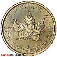  1/2 Ounce 2025 Maple Leaf Gold Coin
