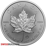 1 Ounce 2025 Canadian Maple Leaf Silver Coin