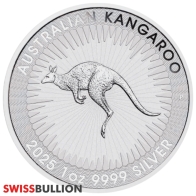  1 Ounce 2025 Silver Kangaroo Coin