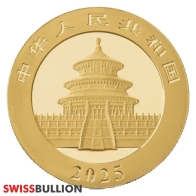 2025 Chinese Panda 1 Gram Gold Coin