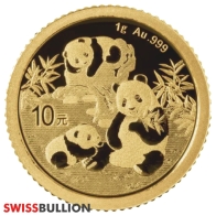 2025 Chinese Panda 1 Gram Gold Coin