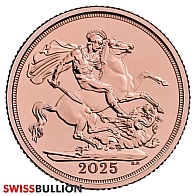 2025 British Sovereign Gold Coin
