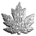 1 oz Cut-out Maple Leaf - Silver - 2015