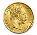 8 Florin, 20 Francs, Gold, 1870 - 1892