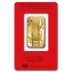 1 Ounce PAMP Suisse Gold Bar - Lunar Monkey Series