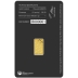 1 gram Perth Mint Gold Bullion Bar