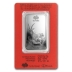 1 Ounce PAMP Silver Lunar Goat bar
