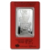 1 Ounce PAMP Silver Lunar Horse Bar