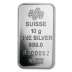 10 Gram PAMP Fortuna Silver Bar