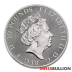 2021 10 Ounce Silver British Valiant Coin