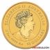 2022 Perth Mint 1/2 Ounce Lunar Year of the Tiger Gold Coin