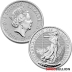Tube of 25 x 1 Ounce 2022 Silver British Britannia Coin