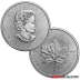 1 Ounce 2022 Silver Maple Leaf Coin - Tube of 25 Coins