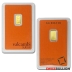 1 Gram Valcambi Gold bar