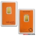 2.5 Gram Valcambi Gold bar