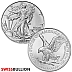 Tube of 20 x 1 Ounce 2024 Silver American Eagle Coin