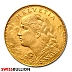 Swiss Half-Vreneli Gold Coin (Swiss Miss) - 10 Franc