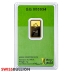  5 Gram Valcambi Green Gold bar