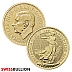 Tube of 10 x 1 Ounce 2025 British Britannia Gold Coin