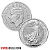Tube of 25 x 1 Ounce 2025 Silver British Britannia Coin