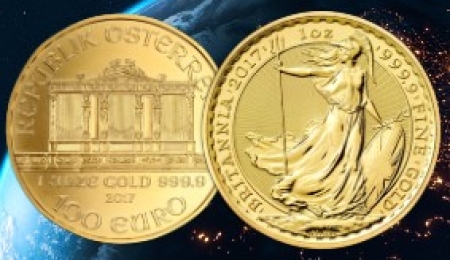 The Best Gold from Europe: Britannias or Philharmonics