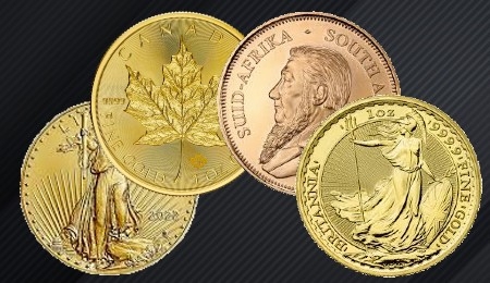 The 5 Most Popular 1 Ounce Gold Coins